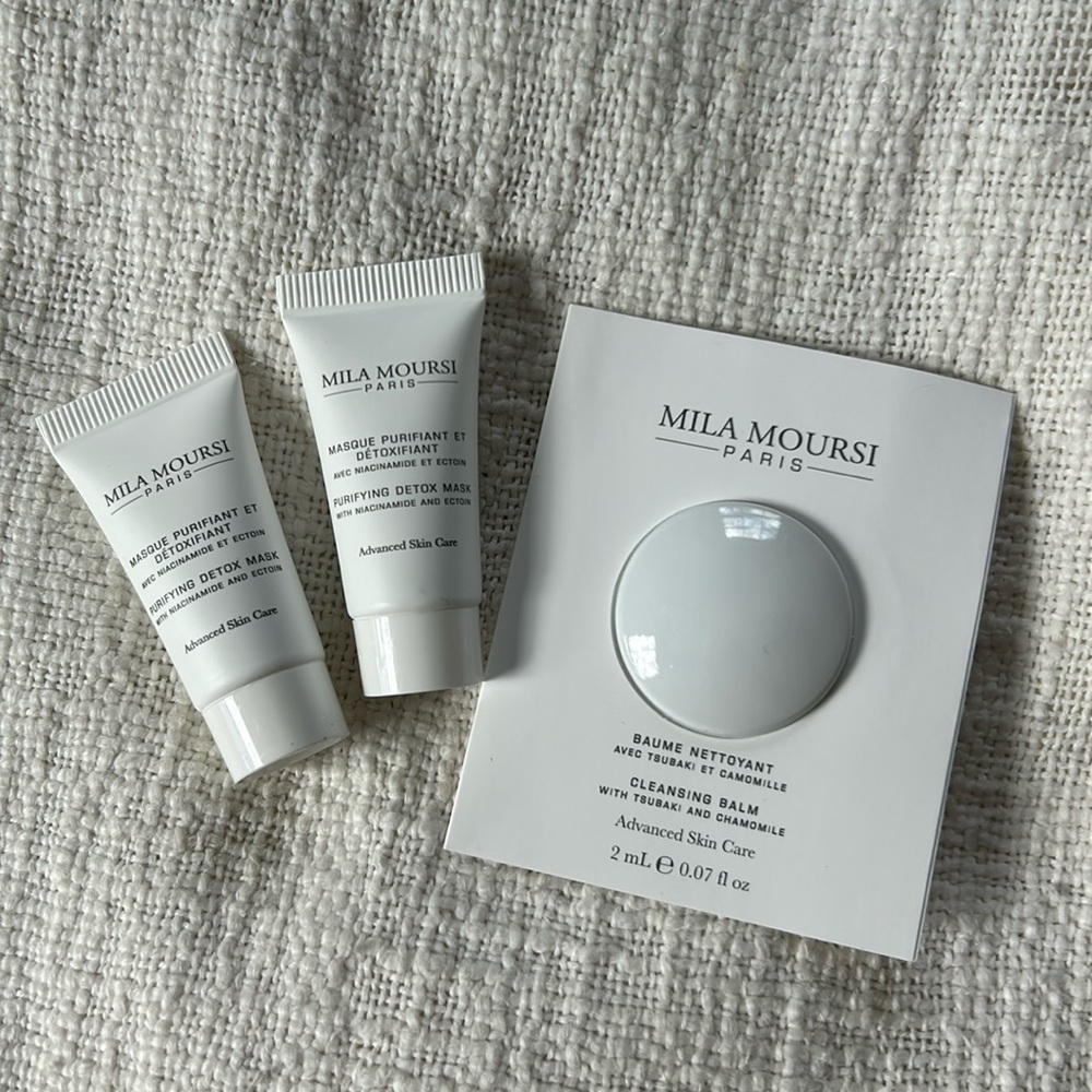 ⭐️ 5 for $20 - 3 New Mila Moursi Skincare Samples